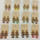Dhwani Heritage Pota Stone And Pearl Jhumki Earrings 