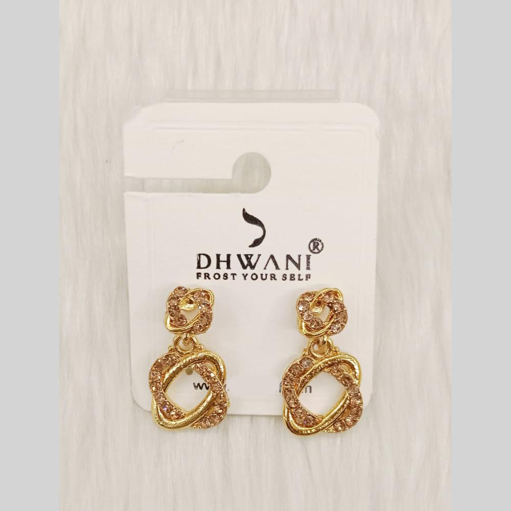 Dhwani Stylish Austrian Stone Dangler Earrings