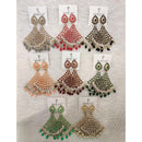 Dhwani Trendy Crystal Stone Dangler Earrings