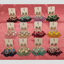 Dhwani Gold Plated Kundan Stone And Beads Dangler Earrings