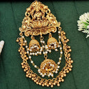 Js Fashion  Designer God Laxmi design Pearl jhumka Temple Juda Hair Accessory