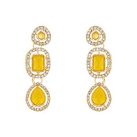 Etnico Gold Plated Traditional Kundan & Stone Choker Necklace Jewellery With Earrings & Maang Tikka Set for Women/Girls (IJ379Y)