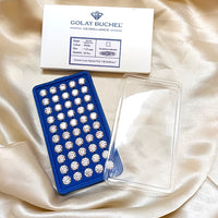 Golay Buchel Round Shape Cubic Zirconia Stone (7.25 mm)