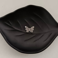 Kriaa Silver Oxidised Butterfly Charms Pendants DIY for Necklace Bracelet Jewelry Making and Crafting