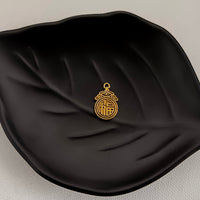 Kriaa Gold Oxidised Charms Pendants DIY for Necklace Bracelet Jewelry Making and Crafting