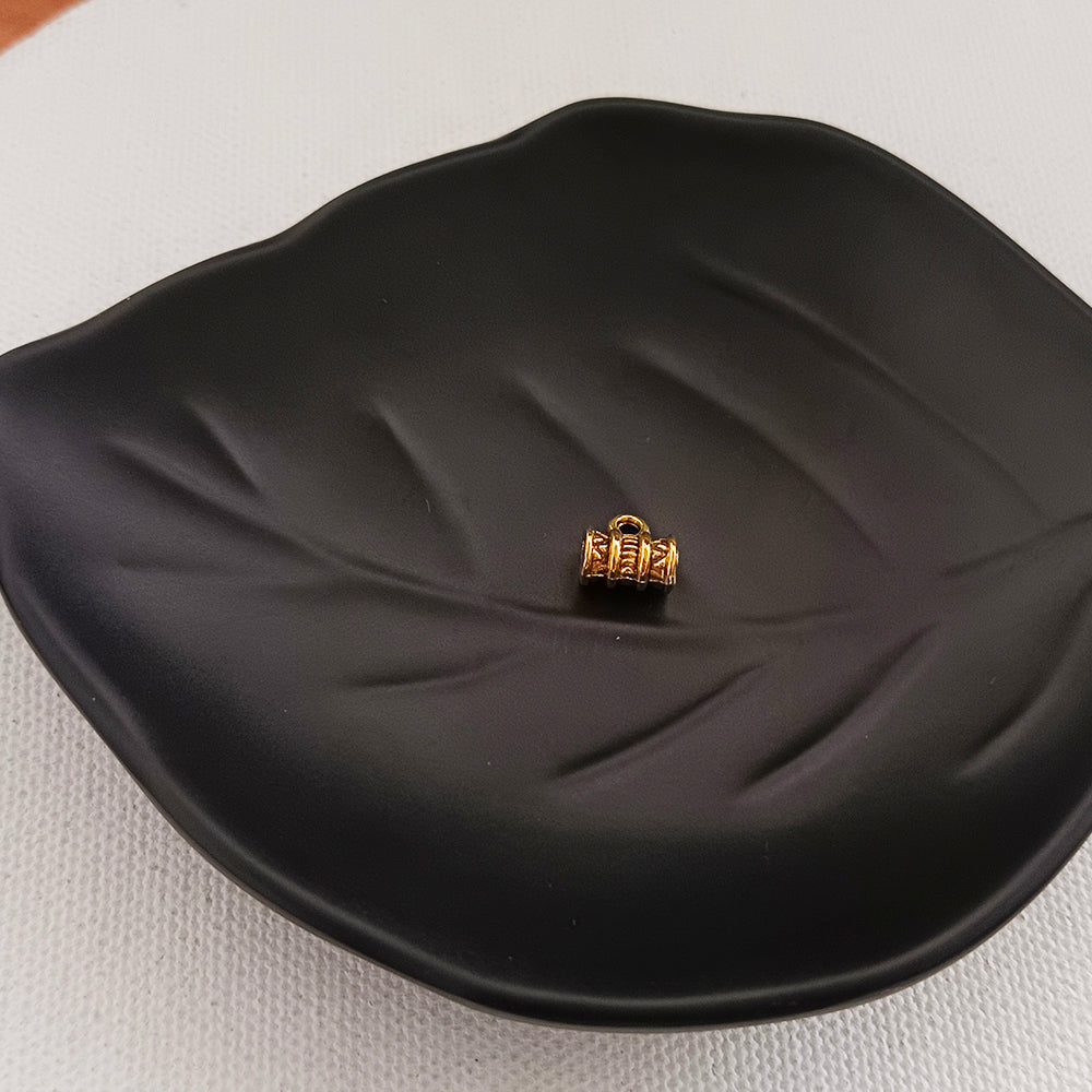 Kriaa Gold Oxidised Charms Pendants DIY for Necklace Bracelet Jewelry Making and Crafting