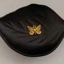 Kriaa Gold Oxidised Butterfly Charms Pendants DIY for Necklace Bracelet Jewelry Making and Crafting