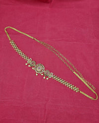 LAFZ  Royal Floral Vaddanam Heritage Waist Belt