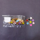 Kriaa Beads Shimmery Star Shape Pendant for Jewelry & Accessories Making