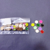 Kriaa Beads Enamel Smiley Face Charm Pendent For Daily Wear And Styling 