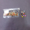 Kriaa Beads Delicate Key  Shape Charm Pendent For Daily Wear And Styling 