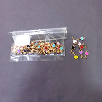 Kriaa Beads Delicate Key  Shape Charm Pendent For Daily Wear And Styling 