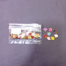 Kriaa Beads Delicate Shell Shape Charm Pendent For Daily Wear And Styling 