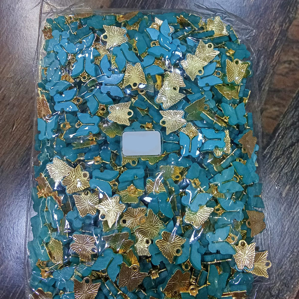 Kriaa Beads Whimsical Butterfly Charm Pendant for Handmade Accessories & Fashion Jewelry