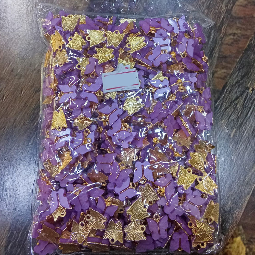 Kriaa Beads Whimsical Butterfly Charm Pendant for Handmade Accessories & Fashion Jewelry