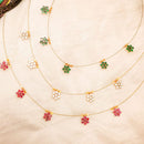 Locketto Elegant American Diamond Invisible Necklace