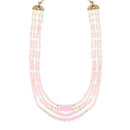 Etnico Multistrand Pearl Necklace/Dulha Moti Mala/Maharaja Haar/Groom Necklace For Men (MLP44Pi)
