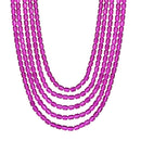 Etnico Multistrand Pearl Necklace/Dulha Moti Mala/Maharaja Haar/Groom Necklace For Men (MLP49Wi)