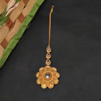 Js Fashion  Flower designed Maang tikka