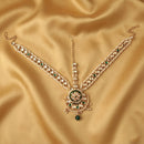 Js Fashion  Meena heavy kundan maang tikka