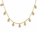 EtnicoFashion Gold Plated Butterfly Charm Necklace for Women Stylish Trendy Chain Necklace (N005W)