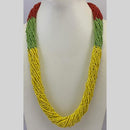 Banaras Beads Multi Layer Long Necklace