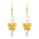 Mahi Flying Butterfly-Shaped Necklace Set with Artificial Beads for Women (NL1103842G)