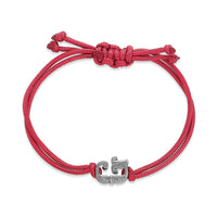 Nipura Sterling Silver Rakhi Convertible Rakhi into Pendant,Initial-G