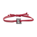 Nipura Sterling Silver Rakhi Convertible Rakhi into Pendant,Initial-K