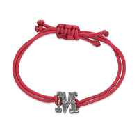 Nipura Sterling Silver Rakhi Convertible Rakhi into Pendant,Initial-M