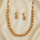 Js Fashion High Gold Designer Necklace Set 