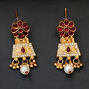 Js Fashion Royal Pota Stone And Meenakari Necklace Set