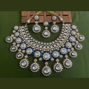 Arham Premium Gold Plated Designer Heavy Polki Kundan And Meenakari Necklace Set