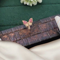 Js Fashion Traditional Stone Studded Nose Ring