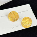 Bevy Pearls Modern Wave Design Studs Earrings