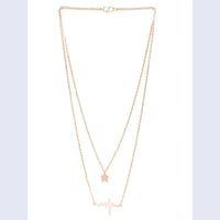 Darshana Jewels Rose Gold Plated Chain