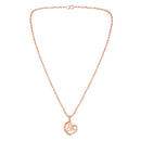 Mahi Bro Engraved in Heart Pendant Necklace with Chain for Brother (PS1101922Z)