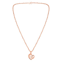Mahi Sis Engraved in Heart Pendant Necklace with Chain for Sister (PS1101923Z)