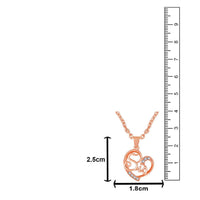 Mahi Sis Engraved in Heart Pendant Necklace with Chain for Sister (PS1101923Z)