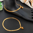 JS Fashion Royal High Gold Designer Anklet (Payal)