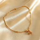 JS Fashion Royal High Gold Designer Anklet (Payal)
