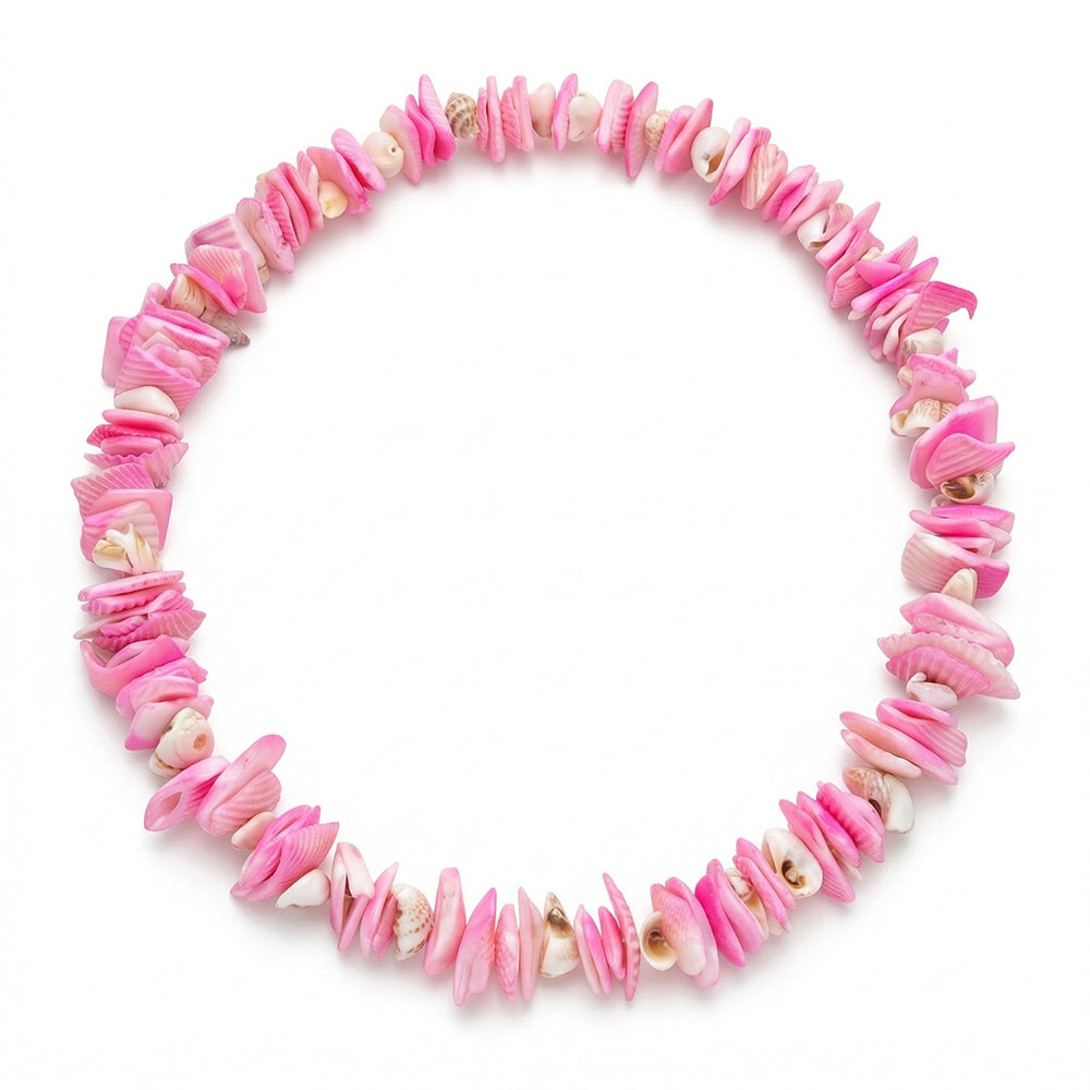 Bevy Pearls Classic Shell Necklace 