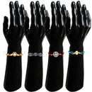 Mahi Fancy Rakhi Combo Set of 4 for Brother | Rakhis with Artificial Pearl & Multicolor Crystals (RCO1105835M)