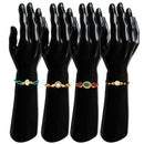 Mahi Trendy Rakhi Combo Set of 4 for Brother | Traditional Theme, Crystals and Artificial Pearl Rakhis (RCO1105837G)