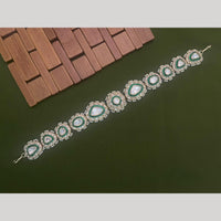 Arham Premium Gold Plated Designer Heavy Polki Kundan Stone Sheeshphool