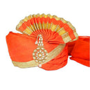 Etnico Gold Plated Kundan Safa Kalangi Brooch for Groom/Men/Dulha Pagadi (SM55W)