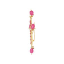 Etnico Gold Plated Kundan Safa Kalangi Brooch for Groom/Men/Dulha Pagadi (SM63Q)