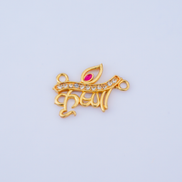Parshwa Rakhi Charms for Jewellery, Bracelet / Pendant And Rakhi Making , And DIY