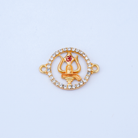 Parshwa Rakhi Charms for Jewellery, Bracelet / Pendant And Rakhi Making , And DIY
