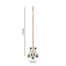 Etnico Rose Gold Plated Diamond Maang Tikka for Women (T2112G)